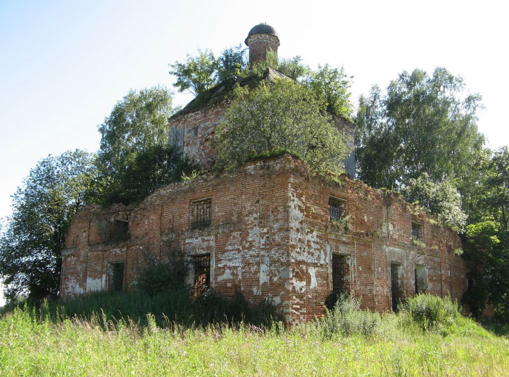 Церковь Иоанна Предтечи, Аннино, урочище (Суздальский район, Владимирская область). фасады, Вид с северо-востока