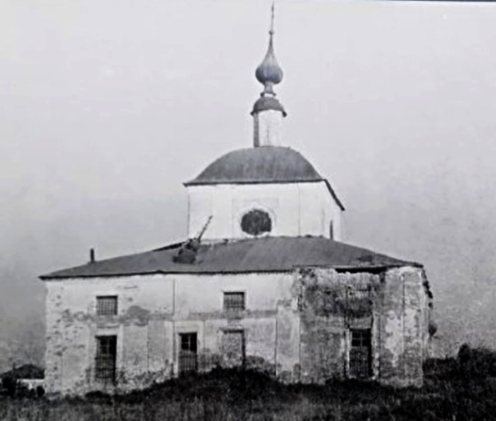 Церковь Иоанна Предтечи, Аннино, урочище (Суздальский район, Владимирская область). архивная фотография, Фото 1962 г. из Госкаталога музейного фонда