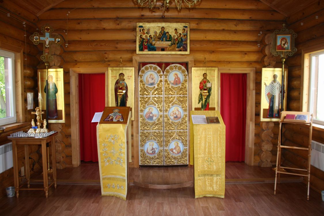 Церковь Николая Чудотворца, Лукино (Алексинский район и пос. Новогуровский, Тульская область). интерьер и убранство