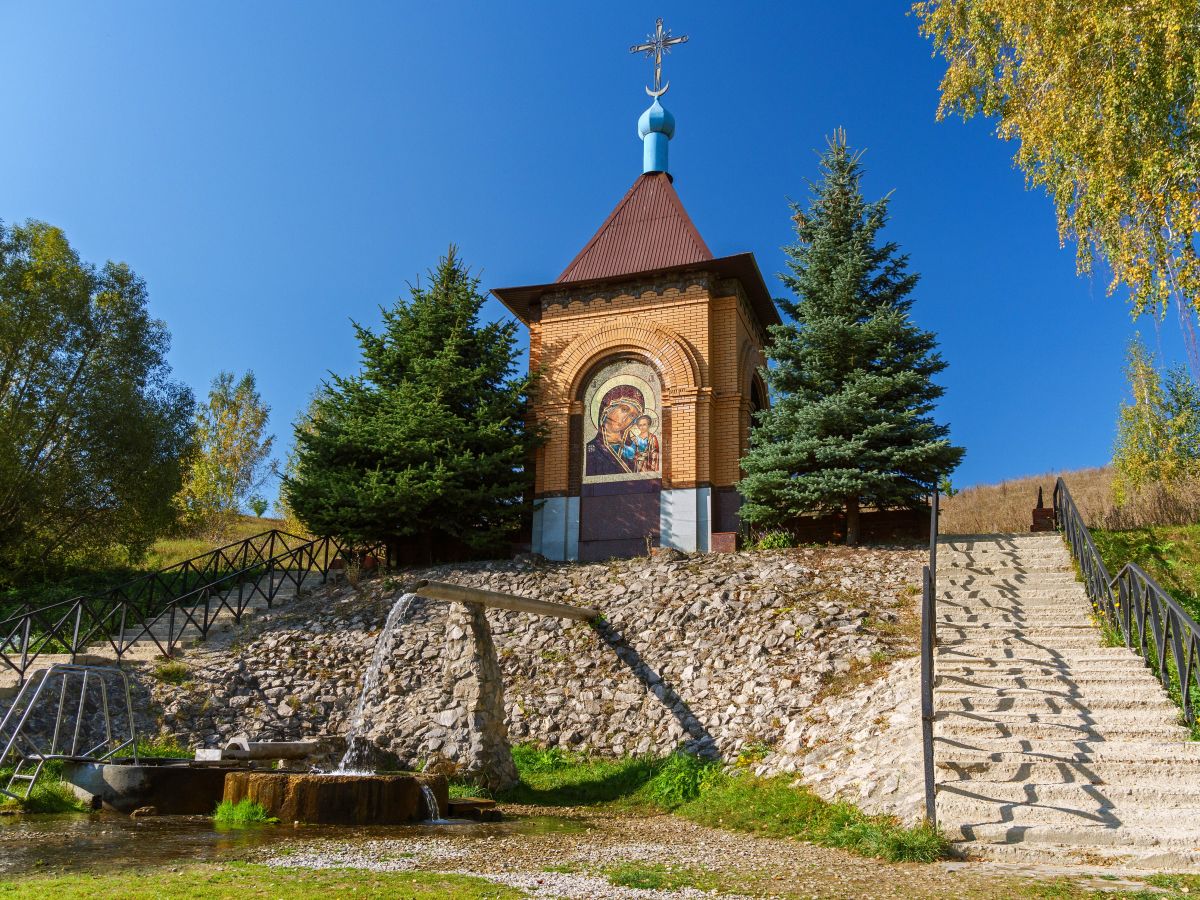 Часовня Казанской иконы Божией Матери, Осаново (Новомосковский район, Тульская область). фасады