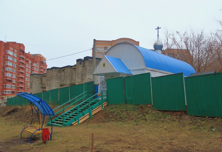 Церковь Марии Египетской на Пятой просеке, Самара (Самара, город, Самарская область). дополнительная информация, Вид сверху по Пятой просеке