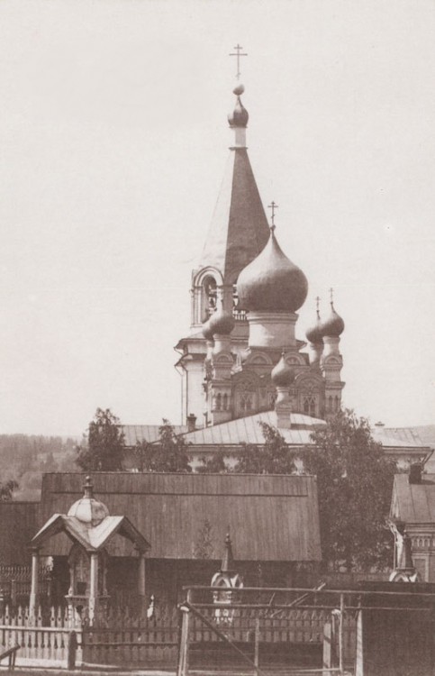 Церковь Преображения Господня, Нытва (Нытвенский район, Пермский край). архивная фотография, фото с сайта http://vereschagino-blago.ru/out/1268559611