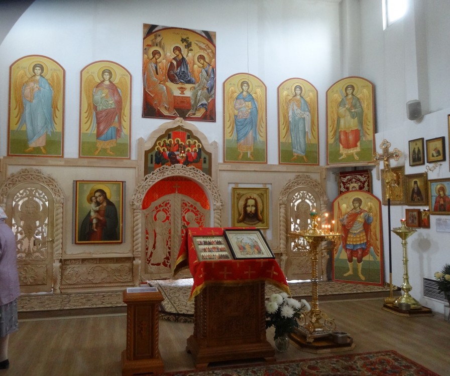 Церковь Собора Архистратига Михаила и прочих Сил бесплотных, Приморский район (Санкт-Петербург, г. Санкт-Петербург). интерьер и убранство