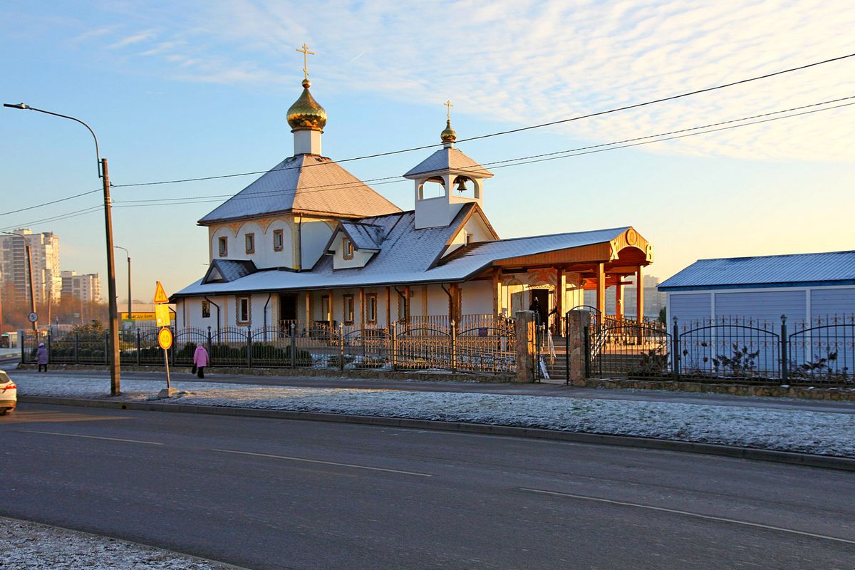 фасады. Церковь Собора Архистратига Михаила и прочих Сил бесплотных, Приморский район (Санкт-Петербург, г. Санкт-Петербург)