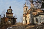 Храмовый комплекс Ширяевского прихода, вид с юго-востока<br>, Ширяево, Островский район, Костромская область