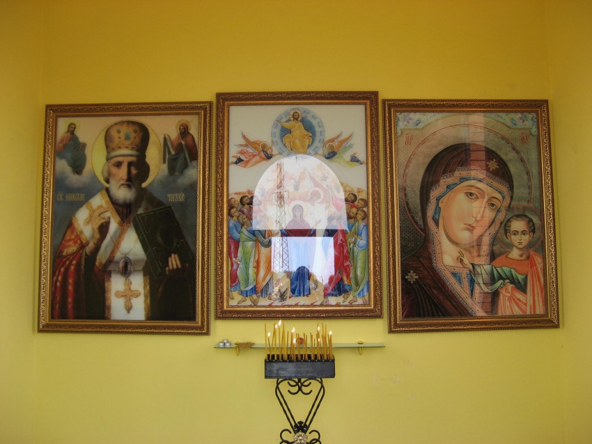 Часовня Вознесения Господня, Борок (Нижнекамский район, Республика Татарстан). интерьер и убранство