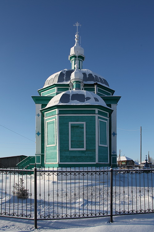 Церковь Николая Чудотворца, Иткуль (Каргапольский район, Курганская область). фасады, Восточный фасад