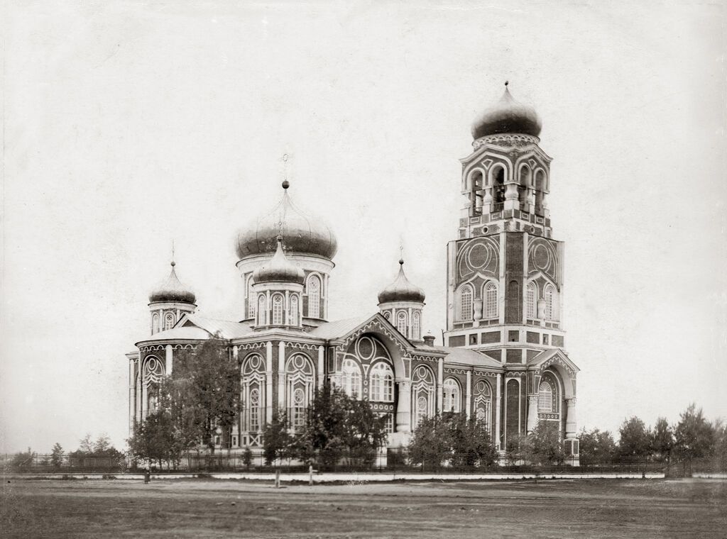 Церковь Воскресения Христова (старая), Белая Холуница (Белохолуницкий район, Кировская область). архивная фотография, Фото конца XIX века из фондов Белохолуницкого краеведческого музея