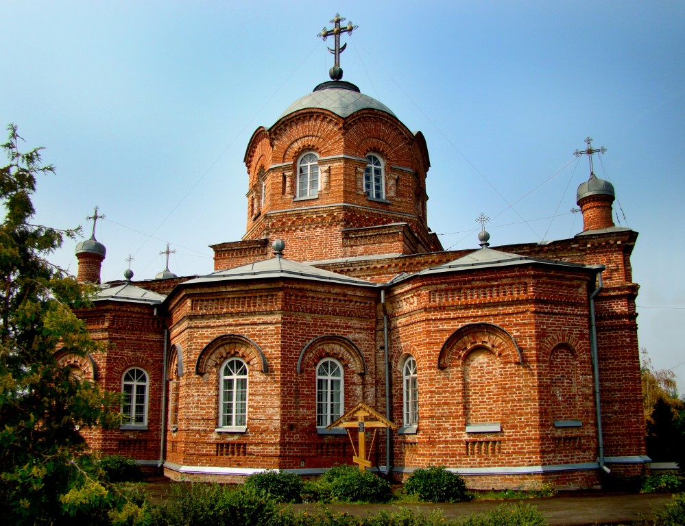 Церковь Рождества Христова в Мостовой слободе, Ульяновск (Ульяновск, город, Ульяновская область). фасады, Со стороны алтаря