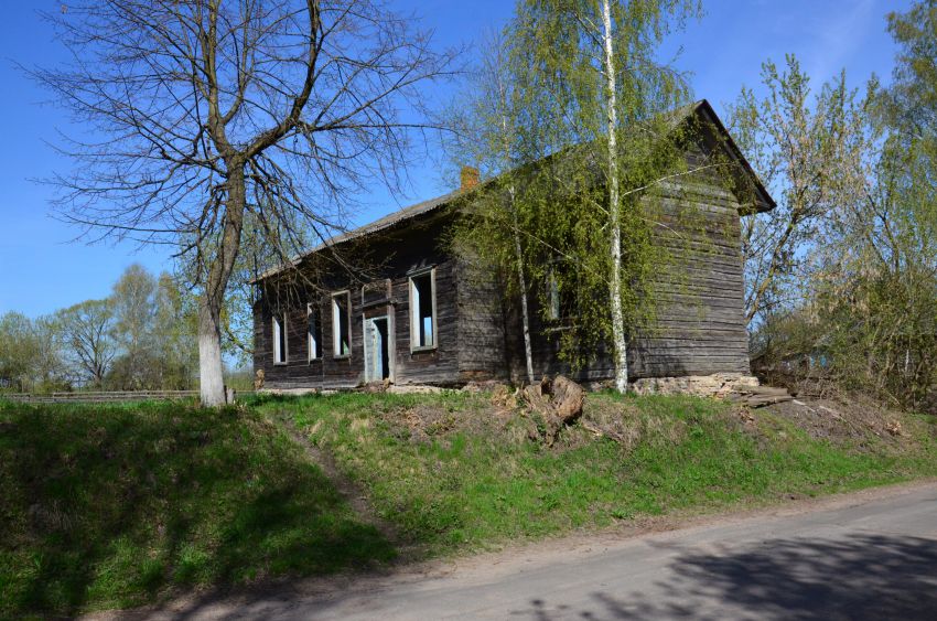 Норино. Церковь Успения Пресвятой Богородицы. общий вид в ландшафте