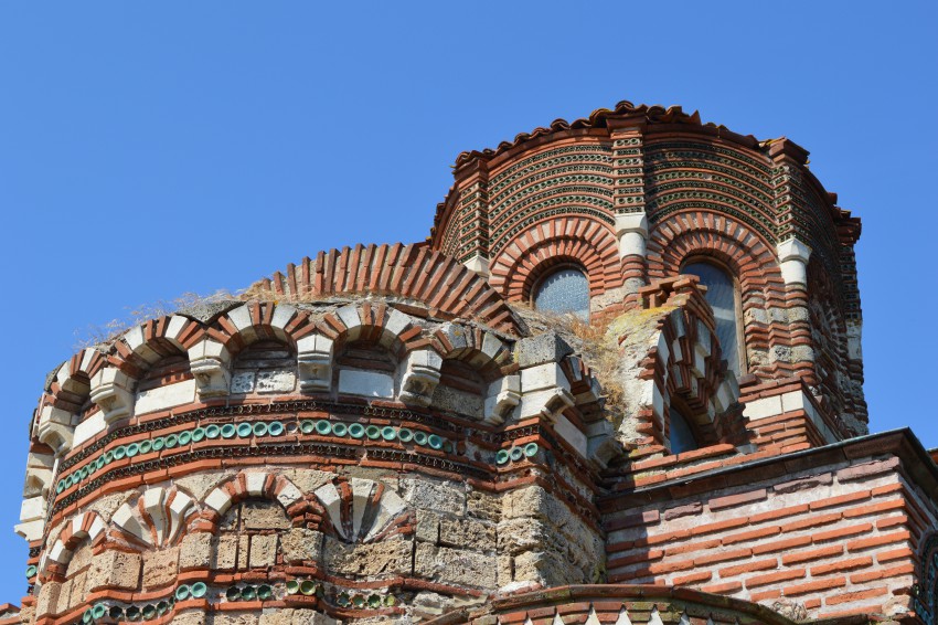 Церковь Спаса Вседержителя, Несебыр (Бургасская область, Болгария). архитектурные детали