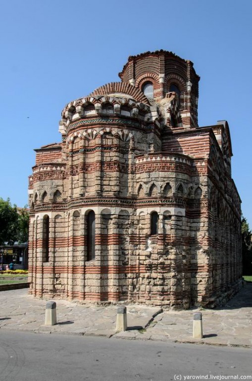 Церковь Спаса Вседержителя, Несебыр (Бургасская область, Болгария). фасады