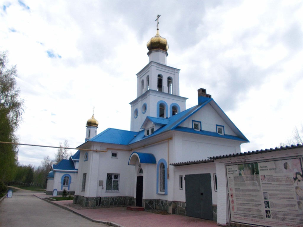 Волжский (Большая Царевщина). Церковь иконы Божией Матери 