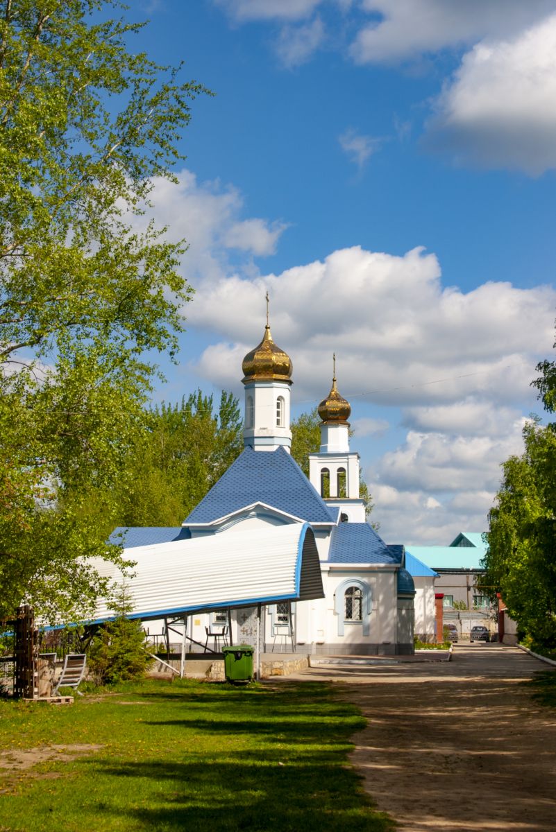 Волжский (Большая Царевщина). Церковь иконы Божией Матери 