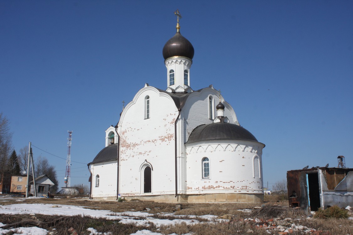 Архангельского совхоза, посёлок. Церковь Михаила Архангела. фасады