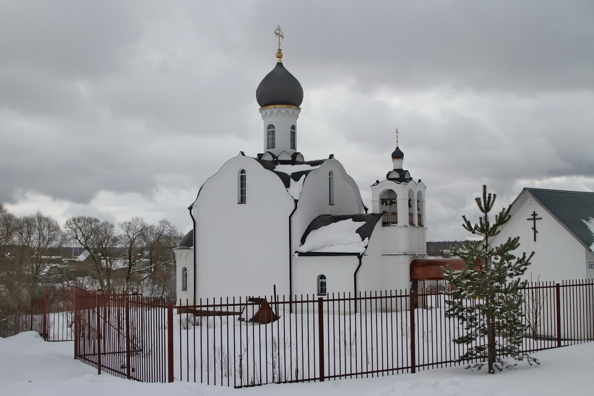 Архангельского совхоза, посёлок. Церковь Михаила Архангела. фасады