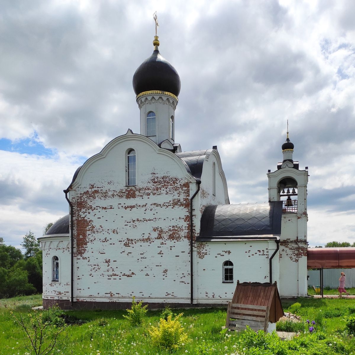 Архангельского совхоза, посёлок. Церковь Михаила Архангела. фасады