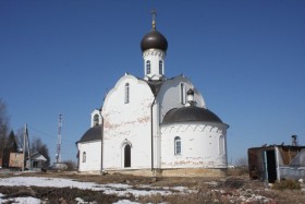 Архангельского совхоза, посёлок. Церковь Михаила Архангела