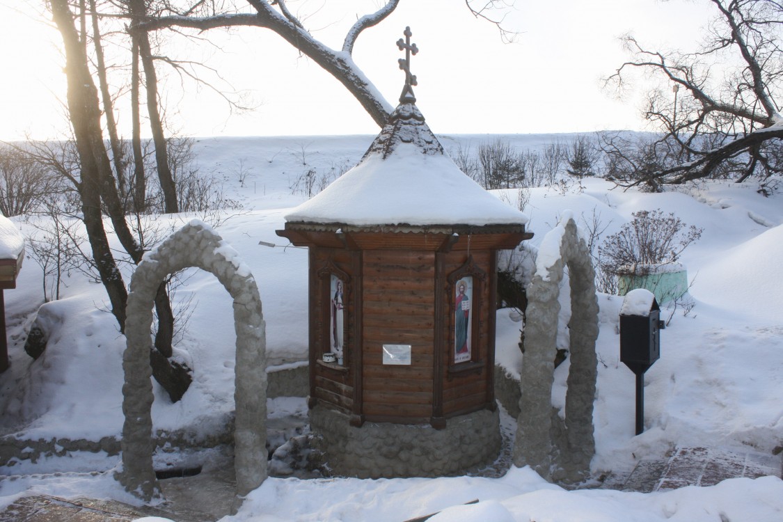 Неизвестная часовня на святом источнике, Смолино (Наро-Фоминский городской округ, Московская область). фасады