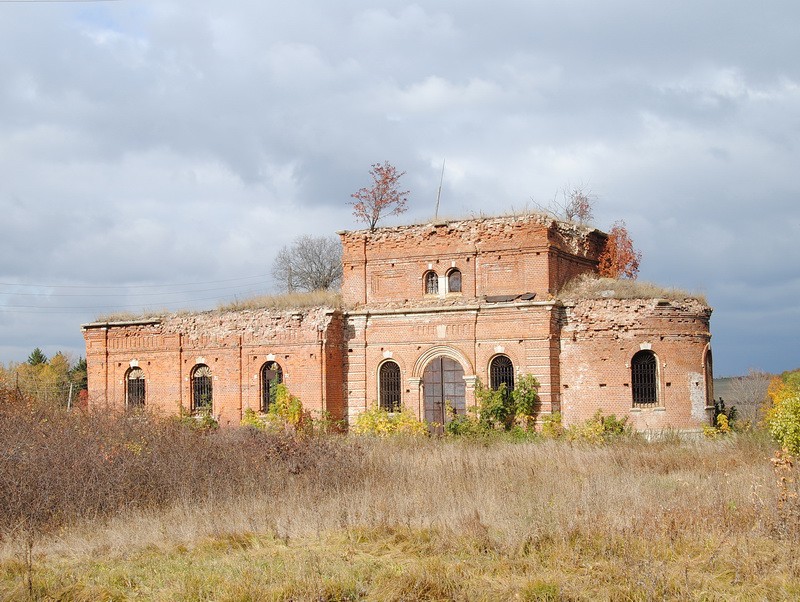 Церковь Параскевы Пятницы, Бутырки (Узловский район, Тульская область). фасады, Вид с юга