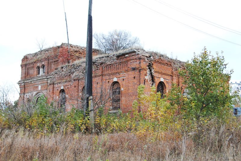 Церковь Параскевы Пятницы, Бутырки (Узловский район, Тульская область). фасады, Вид с северо-запада