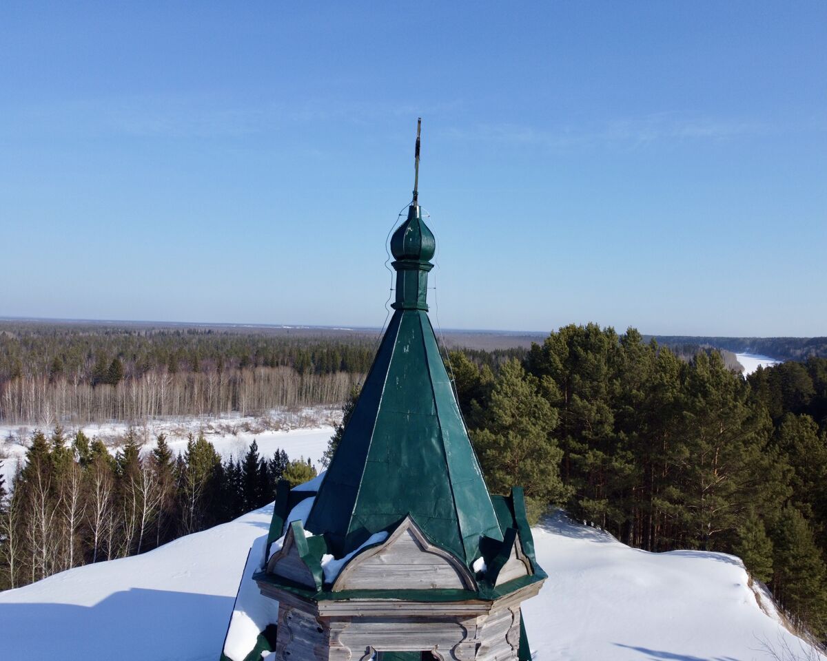 Церковь Петра и Павла, Нагорный Иштан (Томский район, Томская область). архитектурные детали, Глава колокольни
