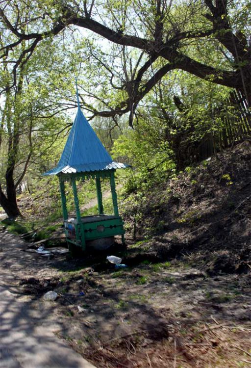 Неизвестная часовня, Донской (Донской, город, Тульская область). общий вид в ландшафте