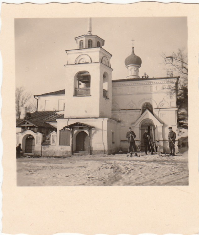 Псков. Церковь Николая Чудотворца в Любятове. архивная фотография, Фото 1941 г. с аукциона e-bay.de