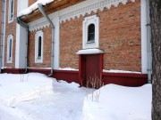 Собор Рождества Пресвятой Богородицы, Фрагмент северного фасада, хозяйственный вход в храм<br>, Новосибирск, Новосибирск, город, Новосибирская область