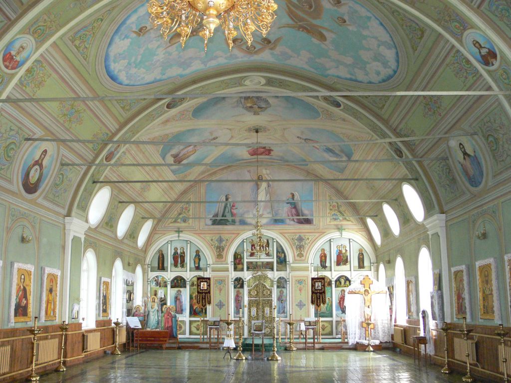 Церковь Троицы Живоначальной, Верхняя Тишанка (Таловский район, Воронежская область). интерьер и убранство