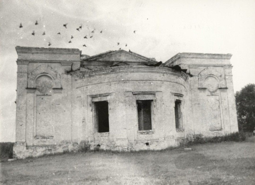 архивная фотография. Церковь Илии Пророка, Абатуриха (Вожегодский район, Вологодская область)