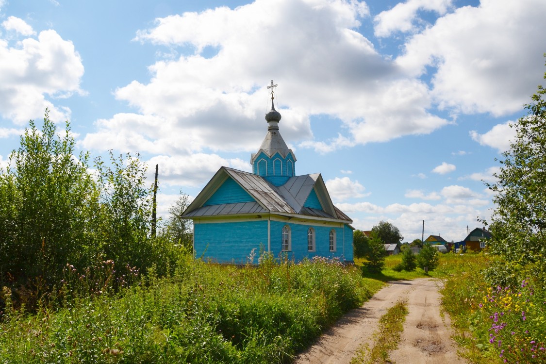 Часовня Александра Невского, Меленка (Сокольский район, Вологодская область). фасады