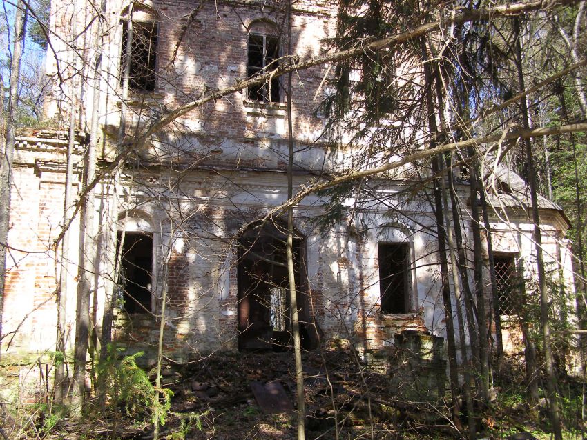 Церковь Рождества Пресвятой Богородицы, Нагорное, урочище (Островский район, Костромская область). фасады