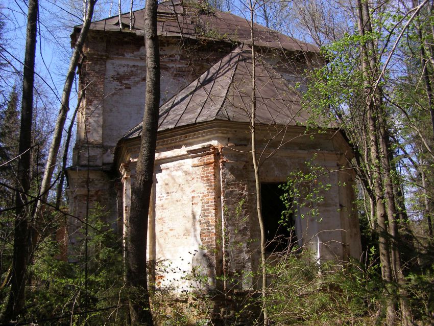 Церковь Рождества Пресвятой Богородицы, Нагорное, урочище (Островский район, Костромская область). фасады