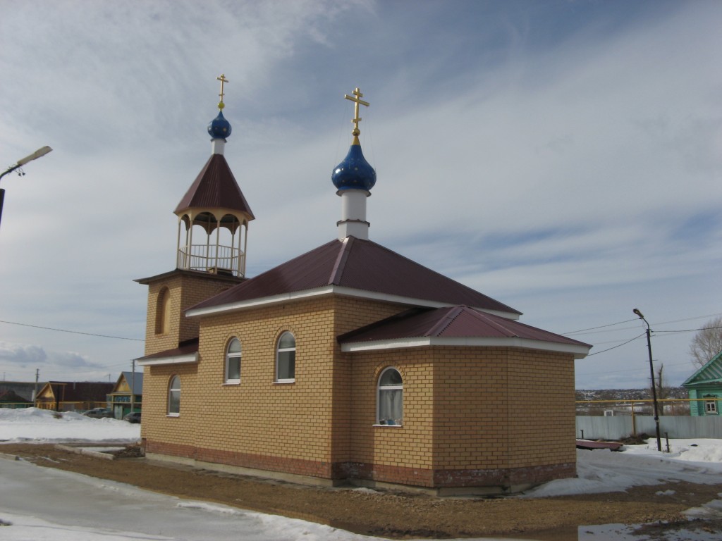 Церковь Михаила Архангела, Чепчуги (Высокогорский район, Республика Татарстан). фасады, Южная сторона фасада и апсида храма