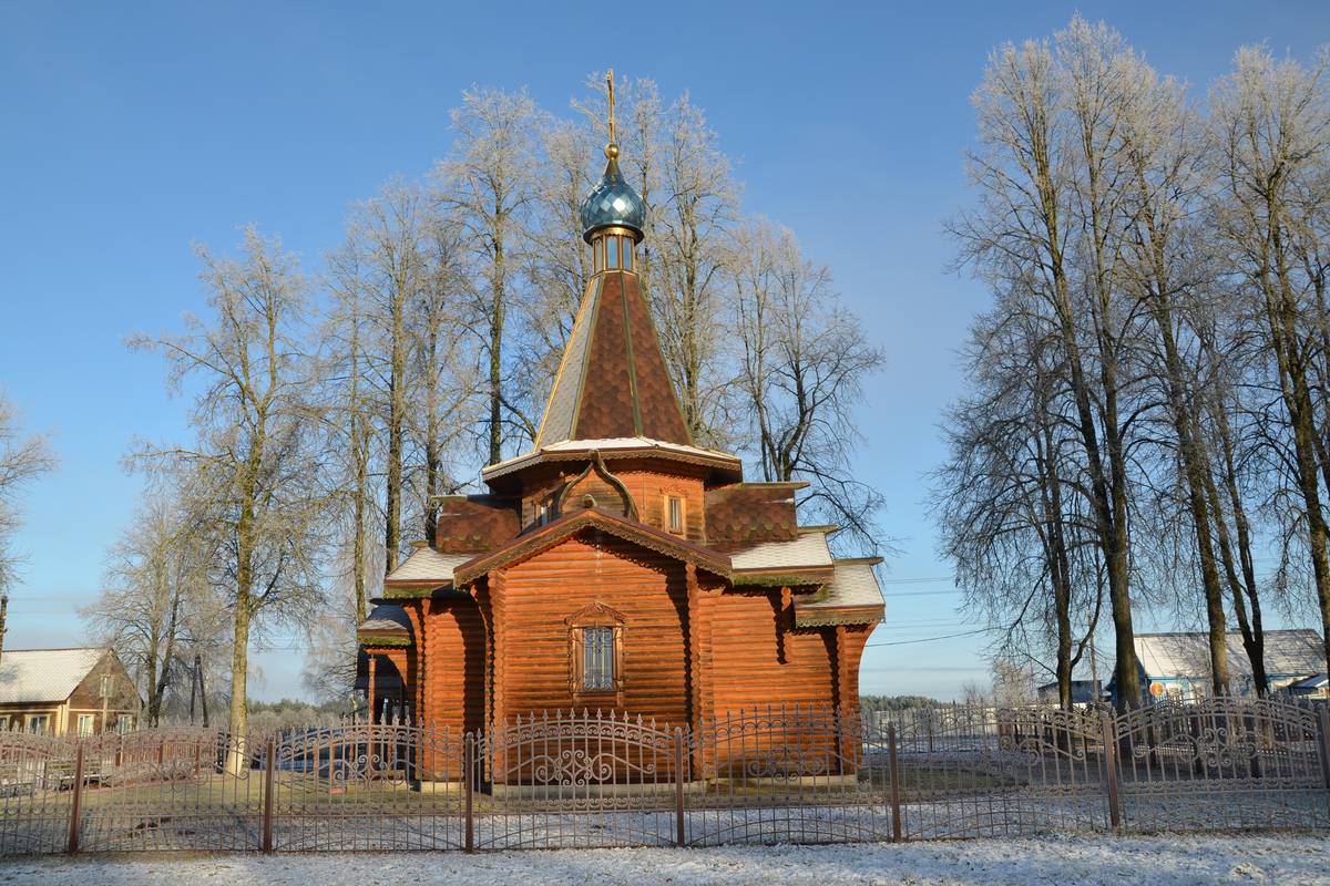 Церковь Сергия Радонежского, Улемец (Жиздринский район, Калужская область). фасады