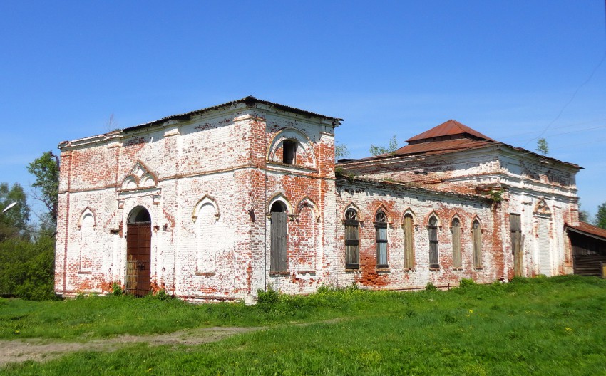 Осинки (Ивановский с/с). Крестовоздвиженский женский монастырь. Церковь Тихвинской иконы Божией Матери. фасады