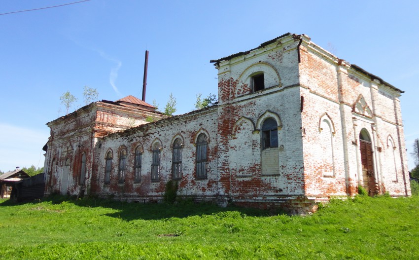 Осинки (Ивановский с/с). Крестовоздвиженский женский монастырь. Церковь Тихвинской иконы Божией Матери. фасады