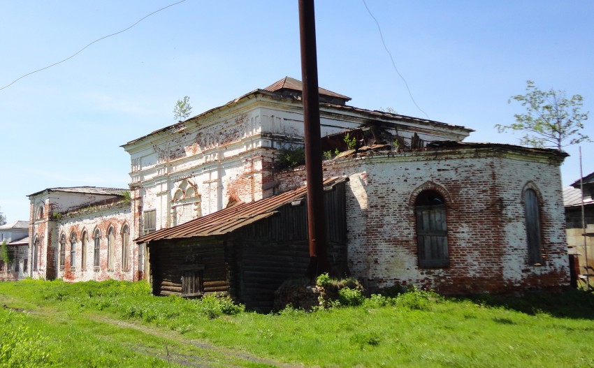 Осинки (Ивановский с/с). Крестовоздвиженский женский монастырь. Церковь Тихвинской иконы Божией Матери. фасады