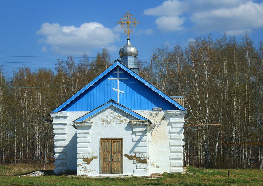 Церковь Михаила Архангела, Чеберчино (Дубёнский район, Республика Мордовия). общий вид в ландшафте