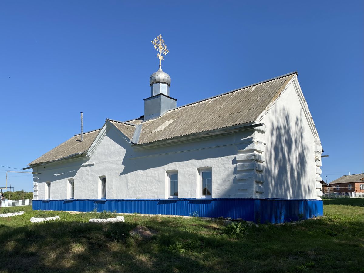 Церковь Михаила Архангела, Чеберчино (Дубёнский район, Республика Мордовия). фасады, Вид с юго-востока