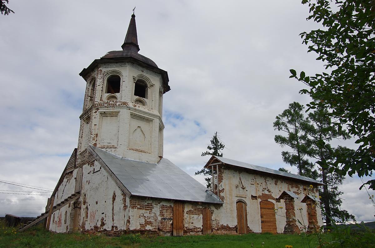 фасады. Церковь Сретения Господня, Бельск (Черемховский район и г. Свирск, Иркутская область)