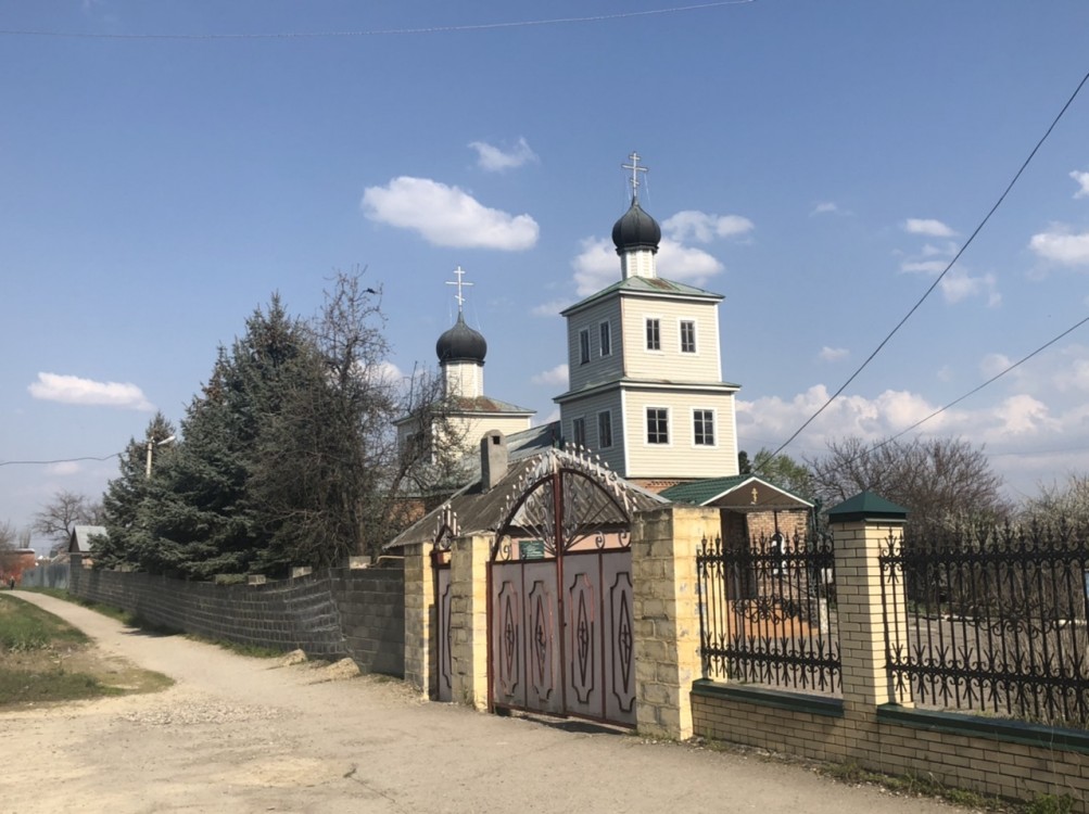 Георгиевск. Церковь Георгия Победоносца (временная). фасады, Гергиевская церковь