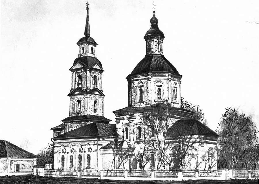 Церковь Трёх Святителей, Саранск (Саранск, город, Республика Мордовия). архивная фотография, Фото с сайта stolica-s.su