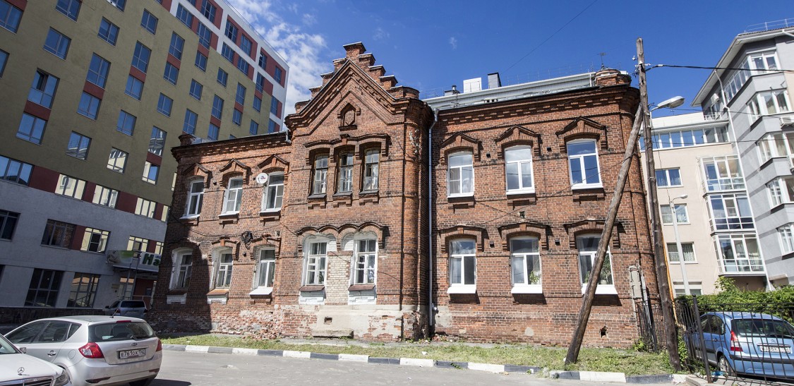 Нижегородский район. Неизвестная домовая церковь при бывшем Арестном доме уездной земской управы. фасады