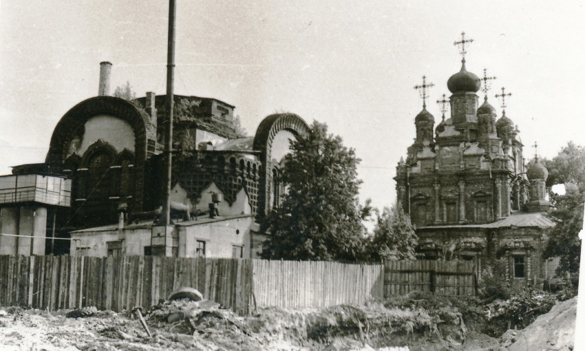 Храмовый комплекс Церкви Смоленской иконы Божией Матери и Сретения Владимирской иконы Божией Матери в Гордеевке, Канавинский район (Нижний Новгород, город, Нижегородская область). фасады