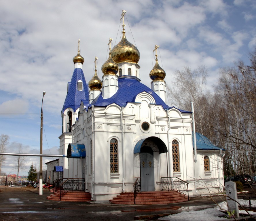 Церковь Всех Святых на Туруновском кладбище, Йошкар-Ола (Йошкар-Ола, город, Республика Марий Эл). фасады