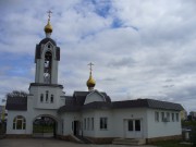 Часовня Михаила Архангела в колокольне церкви Серафима Саровского, Надвратная часовня-колокольня Михаила Архангела и Безплотных Сил Небесных, построена в 2010 году.<br>, Мысовые Челны, Набережные Челны, город, Республика Татарстан