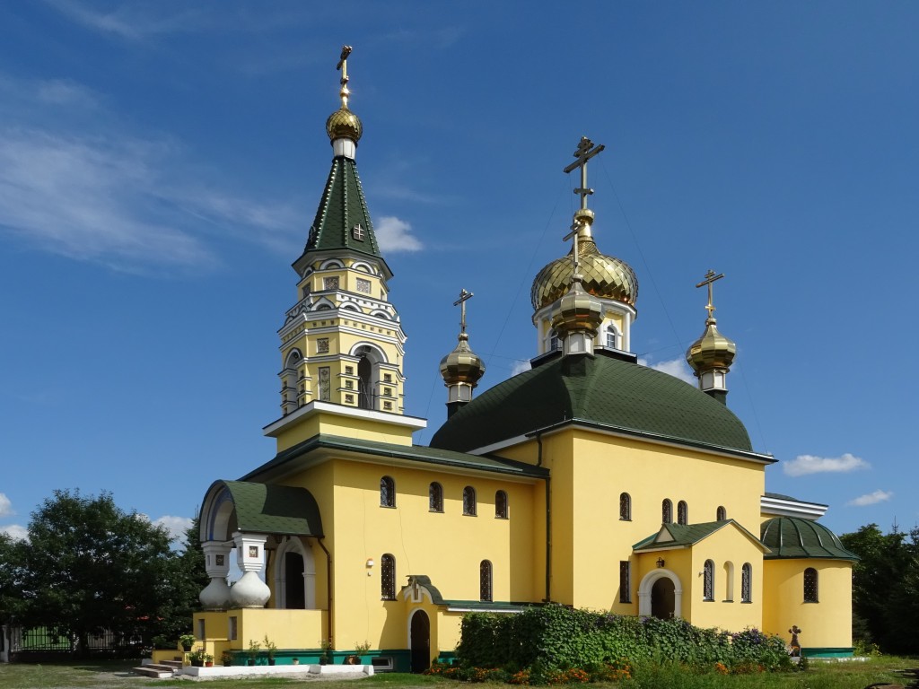 Гомель. Церковь Сергия Радонежского. фасады
