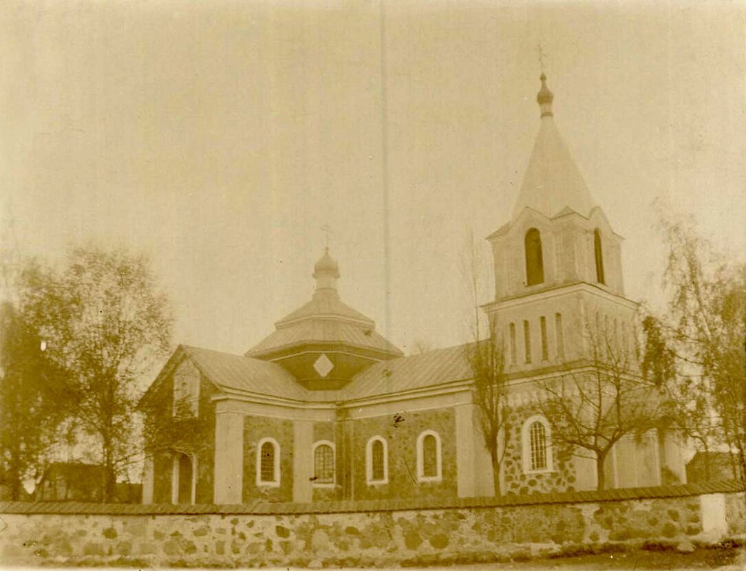Церковь Преображения Господня, Острино (Щучинский район, Беларусь, Гродненская область). архивная фотография, Фото 1914 года из фондов Государственного исторического музея